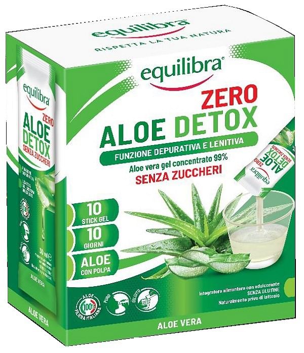 Equilibra Aloe Detox Zero 10 Stick