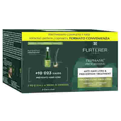 RENE FURTERER TRIPHASIC PROGRESSIVE TRATTAMENTO CONTRO LA CADUTA COFFRET DUO 2 CONFEZIONI 8 FLACONCINI