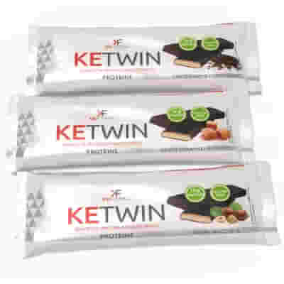 KEFORMA KE TWIN DOUBLE CHOCOLATE BARRETTA 40 G