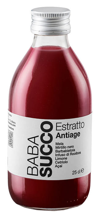 BABASUCCO ESTRATTO ANTIAGE BOTTIGLIA VETRO 250 ML