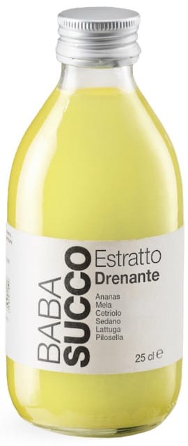 BABASUCCO ESTRATTO DRENANTE BOTTIGLIA VETRO 250 ML