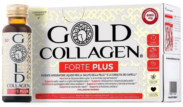 Gold Collagen Forte Plus 10 Flaconcini Da 50 Ml 8 G Collagene