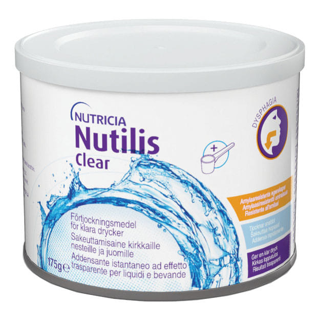 Nutilis Clear Addensante Istantaneo Barattolo 175 G Misurino Da 1,25 G