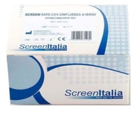 SCREEN TEST SARS-COV-2/INFLUENZA A+B/RSV 20 PEZZI