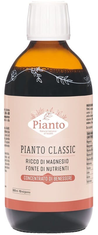PIANTO CLASSIC RICCO DI MAGNESIO FONTE DI NUTRIENTI CENCENTRATO DI BENESSERE 300 ML