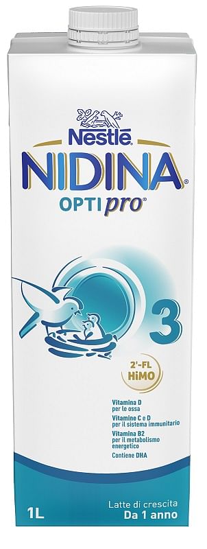 Nestle' Italiana  Nidina Optipro 3 Liquido 1 Litro