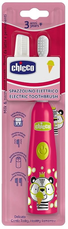 Chicco Spazzolino Elettrico Panda Rosa