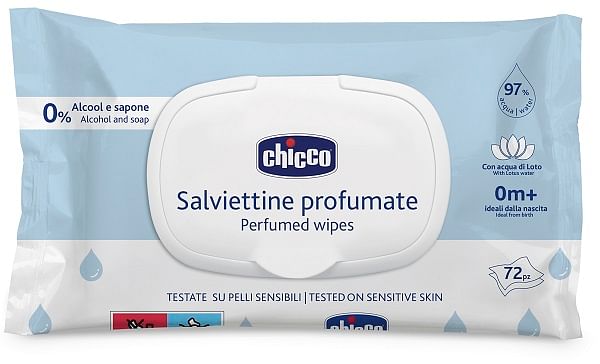 Chicco Salviette 72 Pezzi Plaque