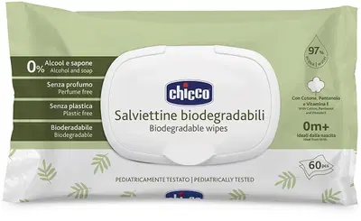 CHICCO SALVIETTE BIO 60 PEZZI PLAQUE CHICCO SALVIETTE BIO 60 PEZZI PLAQUE