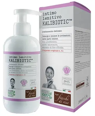 FIOCCHI DI RISO INTIMO LENITIVO KALIBIOTIC PH5 240 ML FIOCCHI DI RISO INTIMO LENITIVO KALIBIOTIC PH5 240 ML