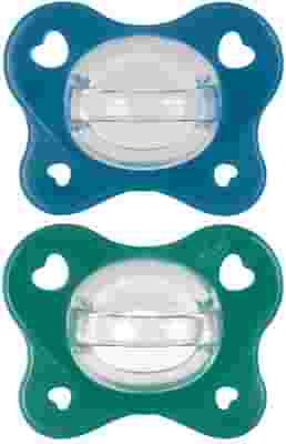 CHICCO DUAL SOFT SUCCHIETTO AZZURRO 16-36 MESI 2 PEZZI