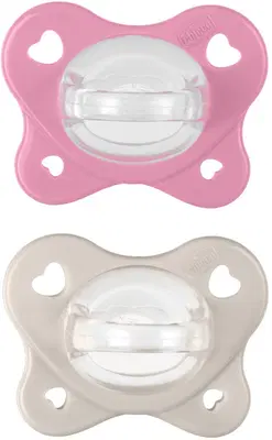 CHICCO DUAL SOFT SUCCHIETTO ROSA 6-16 MESI 2 PEZZI CHICCO DUAL SOFT SUCCHIETTO ROSA 6-16 MESI 2 PEZZI