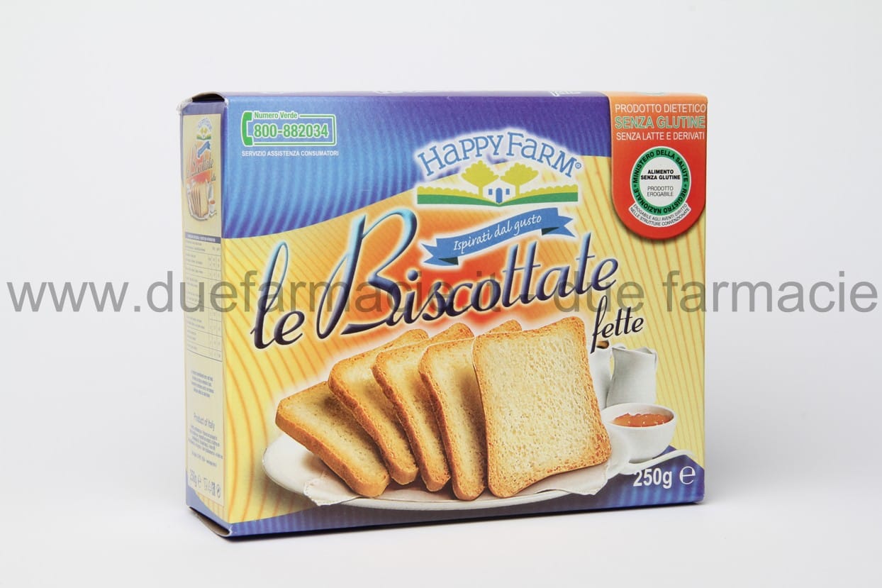 HAPPY FARM FETTE BISCOTTATE 200 G