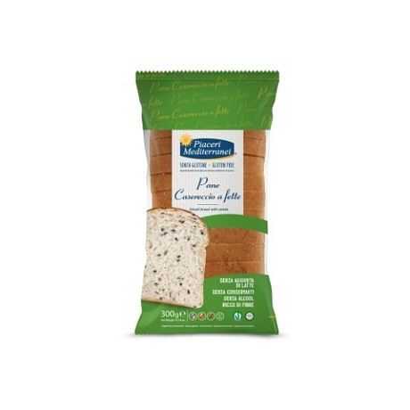 Piaceri Mediterranei Pane Casereccio Fette 300 G