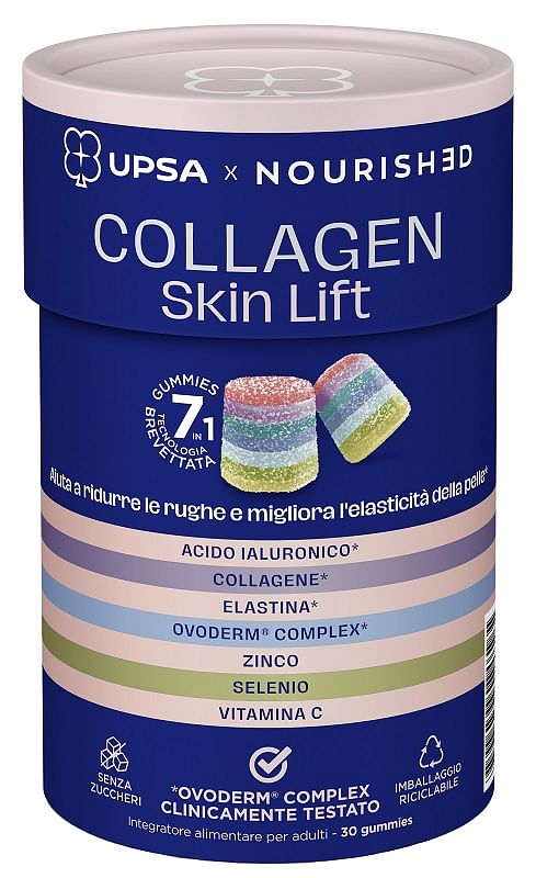 Upsa X Nourished Collagen Skin Lift 30 Gummies