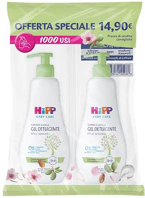 HIPP SPECIAL PACK DOPPIO GEL DETERGENTE 1 PACK DA 2 CONFEZIONI DA 400 ML HIPP SPECIAL PACK DOPPIO GEL DETERGENTE 1 PACK DA 2 CONFEZIONI DA 400 ML