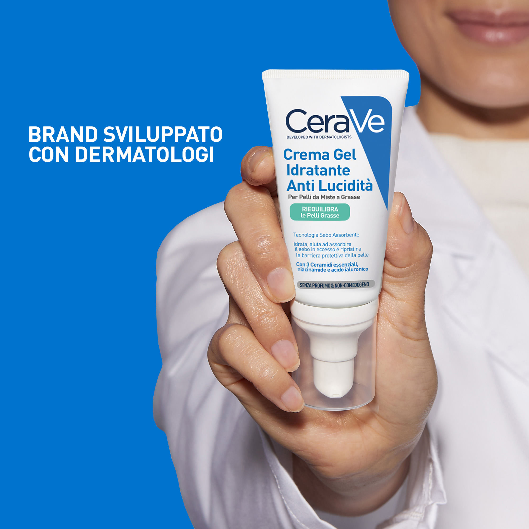 CERAVE CREMA VISO IDRATANTE MAT 52 ML
