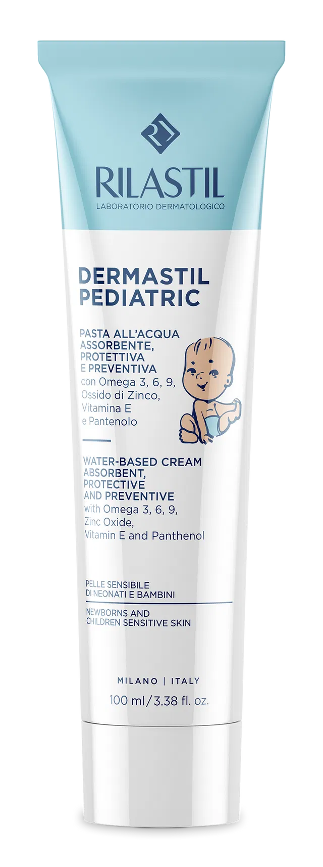 Rilastil Dermastil Pediatric Pasta Acqua Ng 100 Ml