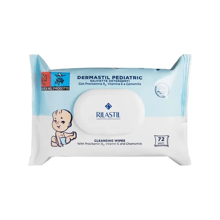 Rilastil Dermastil Salviette Detergenti Ng 72 Pezzi