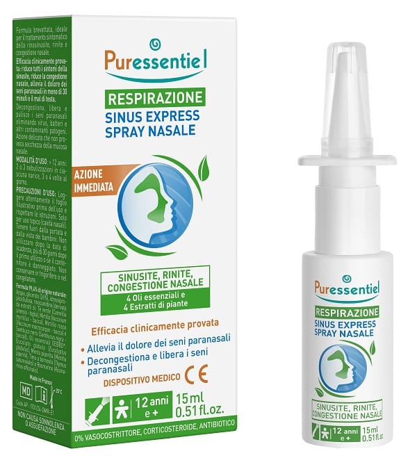 PURESSENTIEL SINUS SPRAY RESPIRAZIONE 15 ML