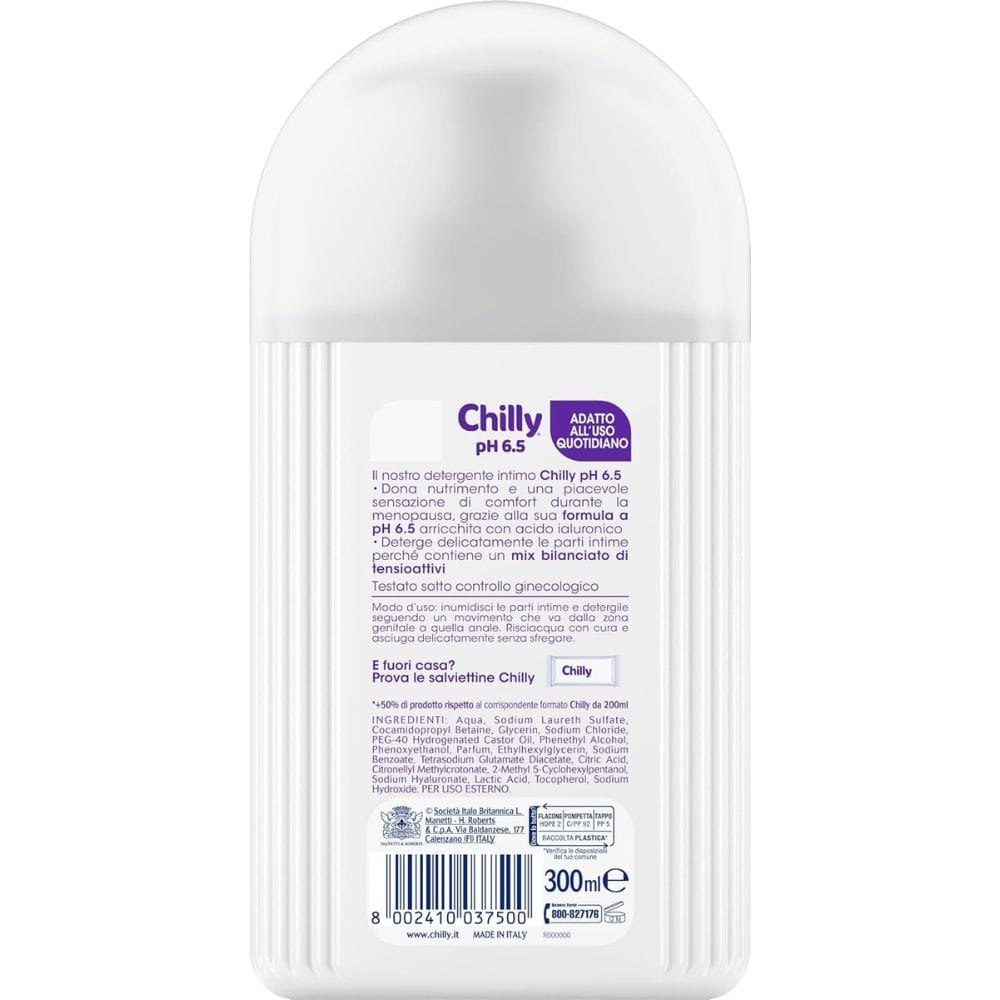 CHILLY DETERGENTE MENOPAUSA PH 6.5 300 ML