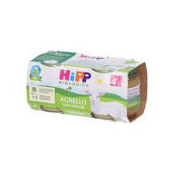 HIPP BIO OMOGENEIZZATO AGNELLO CON VERDURE 2 PEZZI DA 80 G