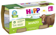 HIPP BIO OMOGENEIZZATO MANZO 2 PEZZI DA 80 G