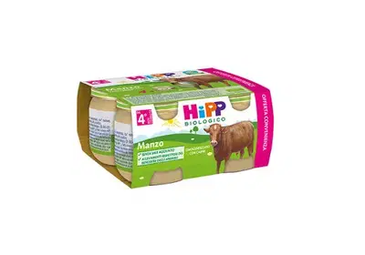 HIPP BIO OMOGENEIZZATO MANZO 4 PEZZI DA 80 G HIPP BIO OMOGENEIZZATO MANZO 4 PEZZI DA 80 G