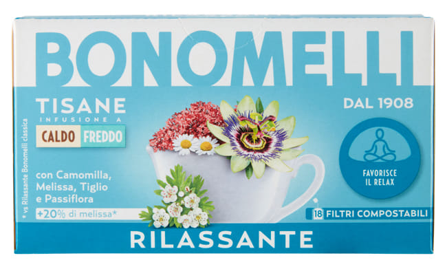 BONOMELLI TISANA RILASSANTE 18 FILTRI