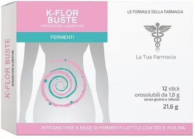 LABO24 K-FLOR 12 BUSTINE OROSOLUBILI LABO24 K-FLOR 12 BUSTINE OROSOLUBILI