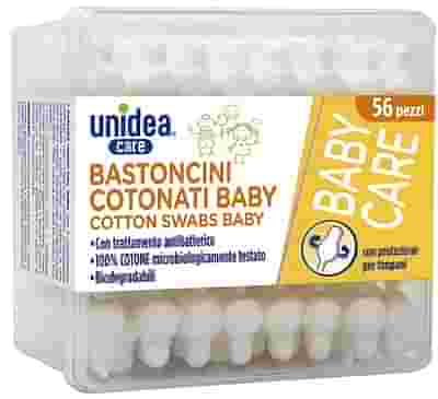 UNIDEA BASTONCINI COTONATI BABY 56 PEZZI