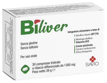 Biliver 30 Compresse