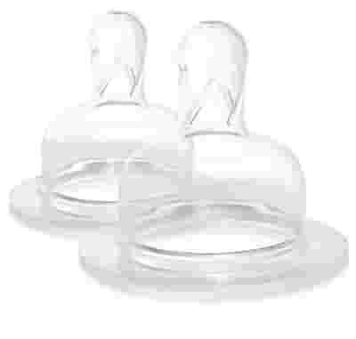 J BIMBI TETTARELLA LIVELLO 1 FLUSSO LENTO IN SILICONE 2 PEZZI MULTILINGUA