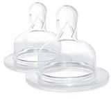 J BIMBI TETTARELLA LIVELLO 2 FLUSSO MEDIO IN SILICONE 2 PEZZI MULTILINGUA