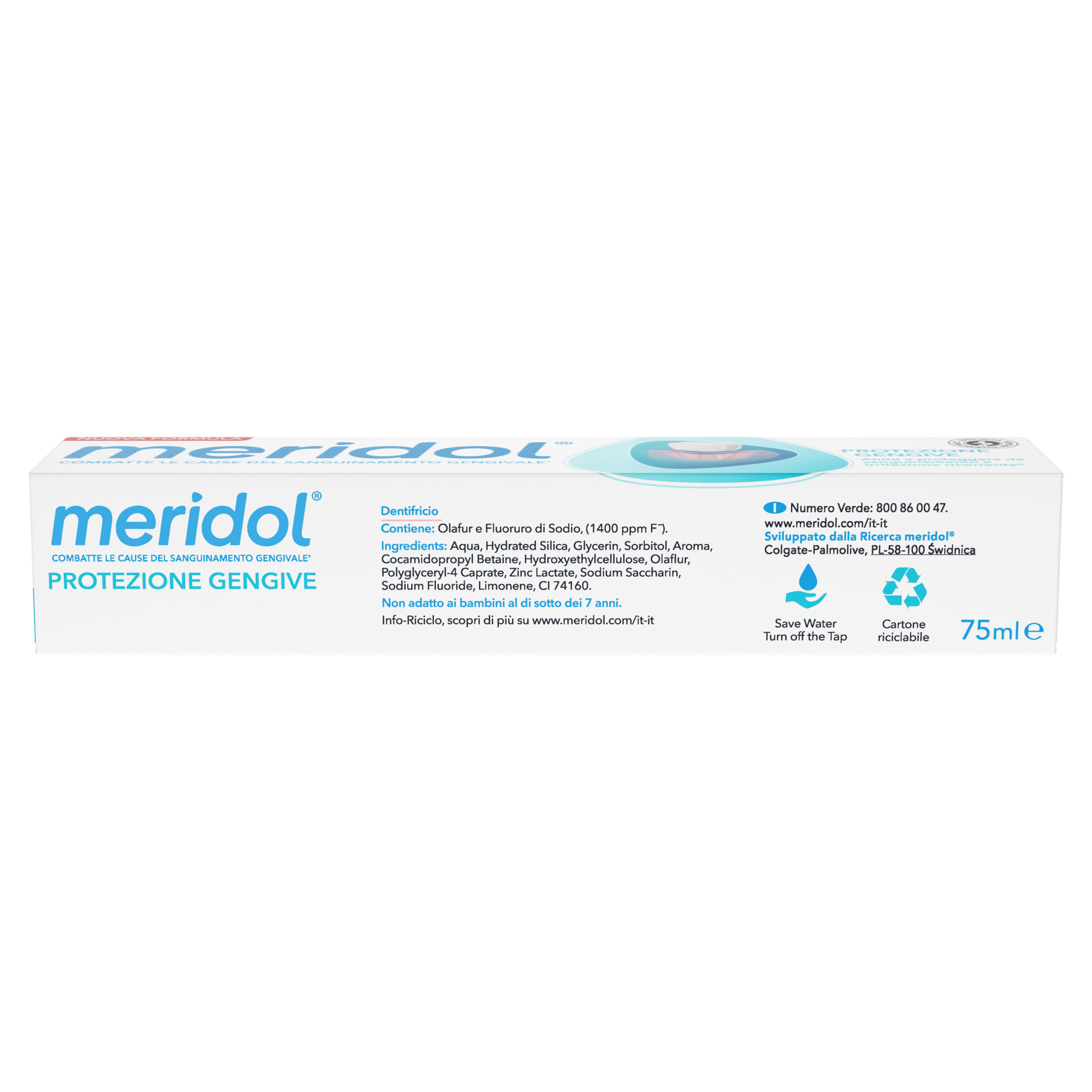 MERIDOL DENTIFRICIO PROTEZIONE GENGIVE 75 ML