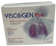 VISCOGEN PLUS 10 BUSTINE DA 3,5 G SENZA GLUTINE NATURALMENTE PRIVO DI LATTOSIO CON EDULCORANTE