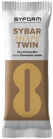 Sybar Shape Twin Barretta Caramello Salato 45 G