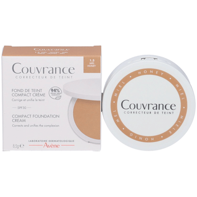 AVENE COUVRANCE FONDOTINTA COMPATTO MIELE