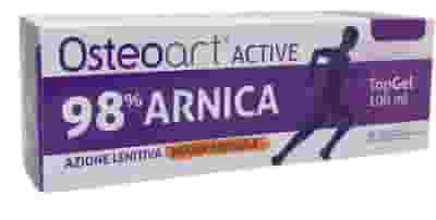 OSTEOART ACTIVE 98% ARNICA TOP GEL 100 ML AZIONE LENITIVA NUOVA FORMULA
