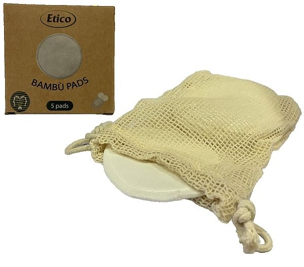 Etico Bambu' Pads 5 Pezzi