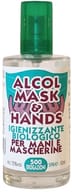 ALCOL MASK&HANDS IGIENIZZATE BIOLOGICO MANI E MASCHERINE 50 ML