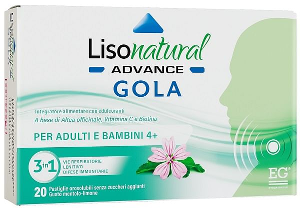 Lisonatural Advance Gola 20 Pastiglie