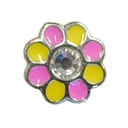 INK1226C FORALOBI KID CRYSTAL FLOWER STAINLESS STEEL
