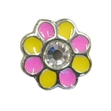 INK1226C FORALOBI KID CRYSTAL FLOWER STAINLESS STEEL