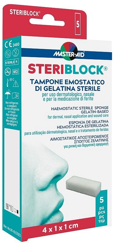 Master Aid Steriblock Tampone Emostatico