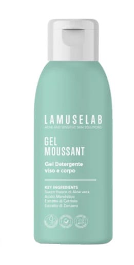 LAMUSELAB GEL MOUSSANT DETERGENTE VISO E CORPO 100 ML