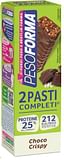 PESOFORMA BARRETTE CHOCO CRISPY 2 PASTI 2 PEZZI DA 58 G