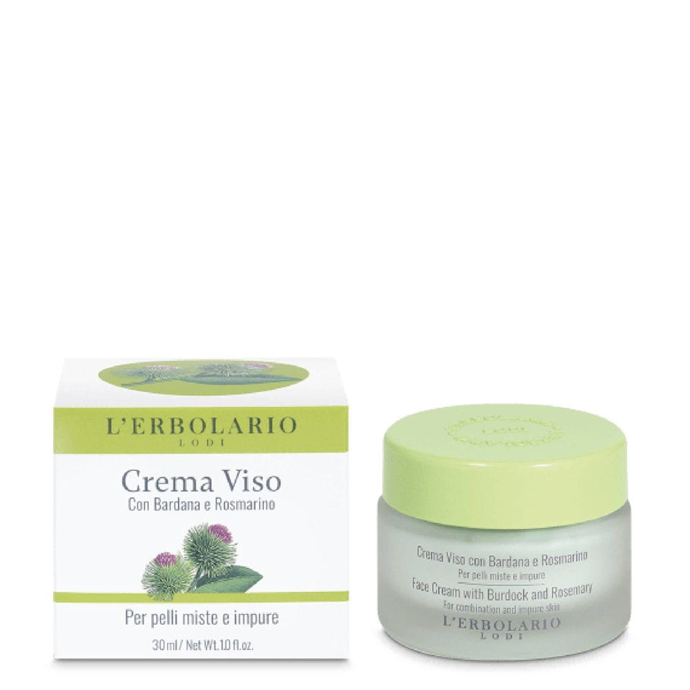 CREMA VISO BARDANA E ROSMARINO PELLI MISTE E IMPURE 30 ML