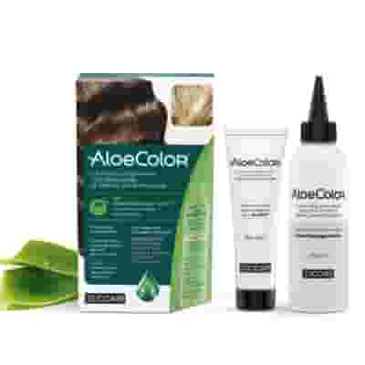 ALOECOLOR 9,0 BIONDO CHIARISSIMO TINTA PERMANENTE CAPELLI COLORE AD ALTA PIGMENTAZIONE 50 ML + RIVELATORE ALOEOSSIGENATA 75 ML + SHAMPOO ALOECARE 15 ML + GUANTI