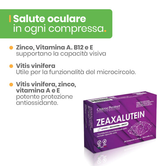 ZEAXALUTEIN 30 COMPRESSE